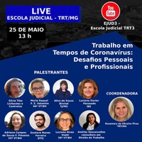 Live EJ - Trabalho em Tempos de Coronavírus: Desafios Pessoais e Profissionais