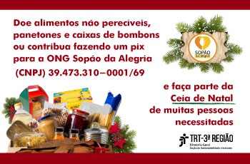 Doe alimentos não perecíveis
