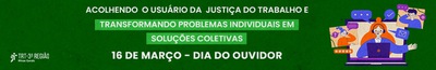 16 de Março - Dia do Ouvidor