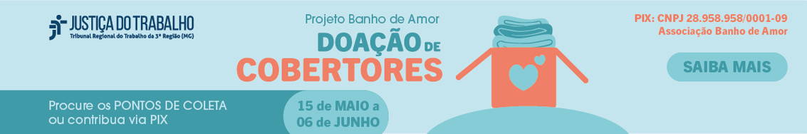Começa a campanha de doação de cobertores