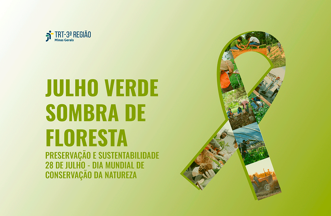 TEXTO: JULHO SOMBRA DE FLORESTA - SUSTENTABILIDADE E PRESERVAÇÃO - 28 DE JULHO - DIA INTERNACIONAL DE PRESERVAÇÃO DA NATUREZA