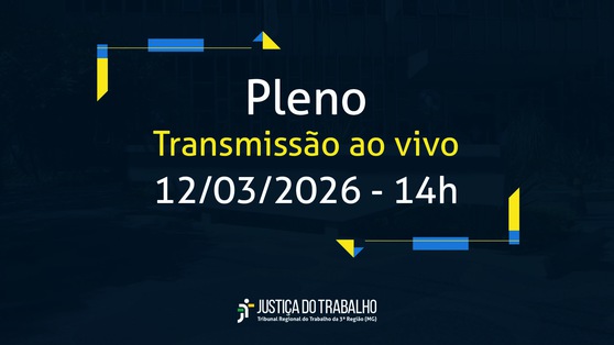 12 de Março de 2026 - Tribunal Pleno e Órgão Especial