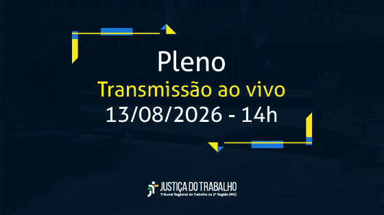 13 de Agosto de 2026  - Tribunal Pleno e Órgão Especial