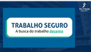 A BUSCA DO TRABALHO DECENTE