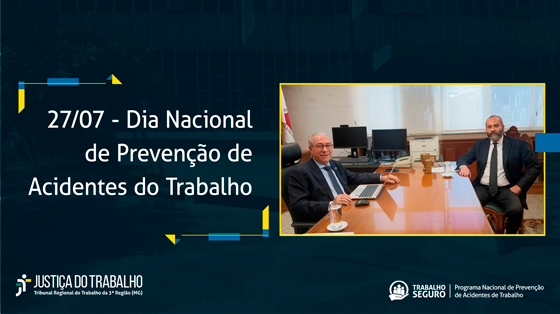 Dia Nacional da Prevenção de Acidentes do Trabalho
