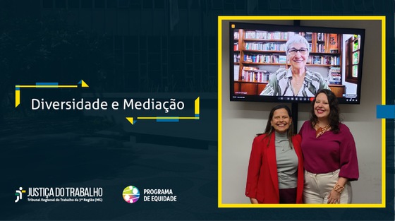 Neste episódio, a desembargadora Adriana Goulart de Sena Orsini, gestora regional do Programa de Equidade de Raça, Gênero e Diversidade do TRT-MG, recebe Raquel Betty de Castro Pimenta, procuradora do Ministério Público do Trabalho da 11ª Região, e Maria Aparecida Gugel, subprocuradora-geral do Trabalho e coordenadora nacional do NUPIA/MPT, para uma conversa sobre mediação e diversidade. Um diálogo que destaca a importância do respeito, da escuta e da construção