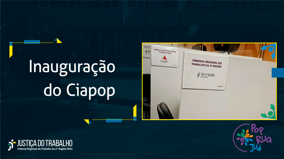 Inauguração do Ciapop - Centro Integrado de Atendimento à População em Situação de Rua