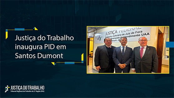 JT inaugura PID em Santos Dumont