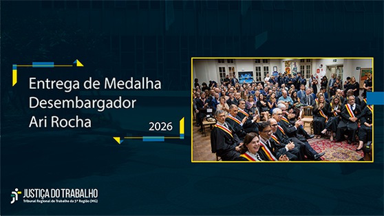 Medalha Desembargador Ari Rocha 2026