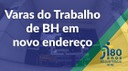 Novo endereço das VTs de BH