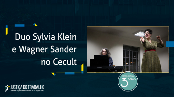 Sylvia Klein e Wagner Sander no CECULT