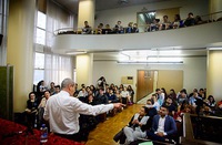 Aula magna na UFMG sobre direito processual do trabalho aborda o tema Trabalho Seguro