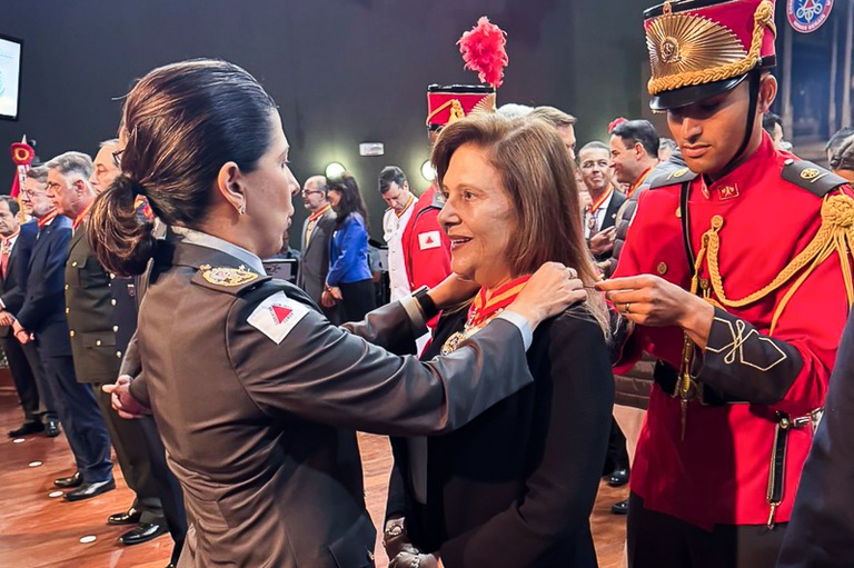 Presidente do TRT-MG é agraciada com Medalha da Ordem ao Mérito Imperador Dom Pedro II,