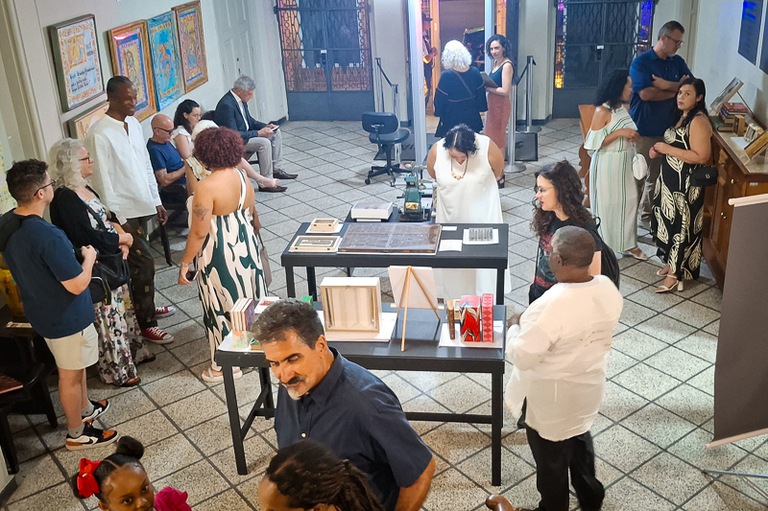 2025 1008 Raizes da Alma-03.jpg Abertura da exposição "Raízes da Alma", em cartaz no Centro Cultura do TRT-MG