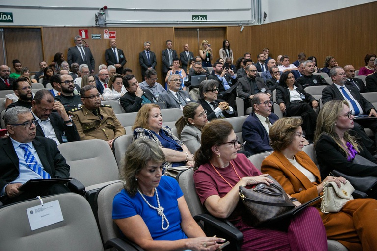 2025 1017 Encontro de Segurança-39.JPG Plateia lotada para palestra da ministra do STF, Carmem Lúcia, no 4º Encontro Nacional de Segurança Institucional da JT