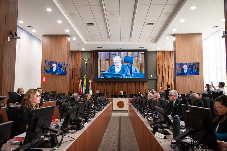 2026 0831 Semana Precedentes-07.jpg Desembargadores reunidos para abertura da Segunda Semana Nacional de Precedentes
