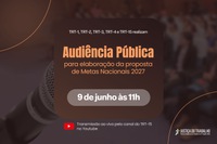 É hoje! TRT-MG participa de audiência pública para definição das Metas Nacionais do Judiciário para 2027
