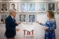Foto do desembargador Ricardo Mohallem passa a integrar galeria dos ex-presidentes do TRT-MG
