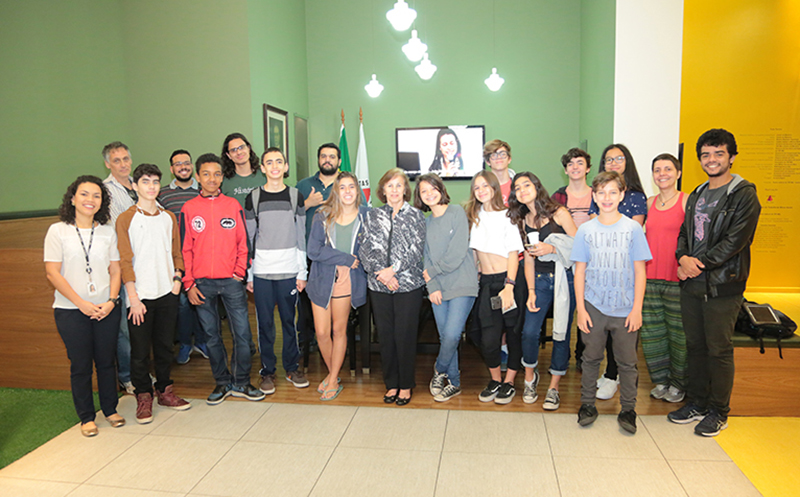 Alunos do ensino fundamental da Escola da Serra. Foto: Leonardo Andrade.