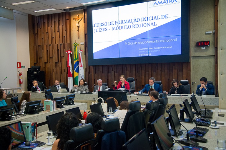 Curso inicial de formação de juízes - módulo regional - começou nesta segunda-feira (29/7)