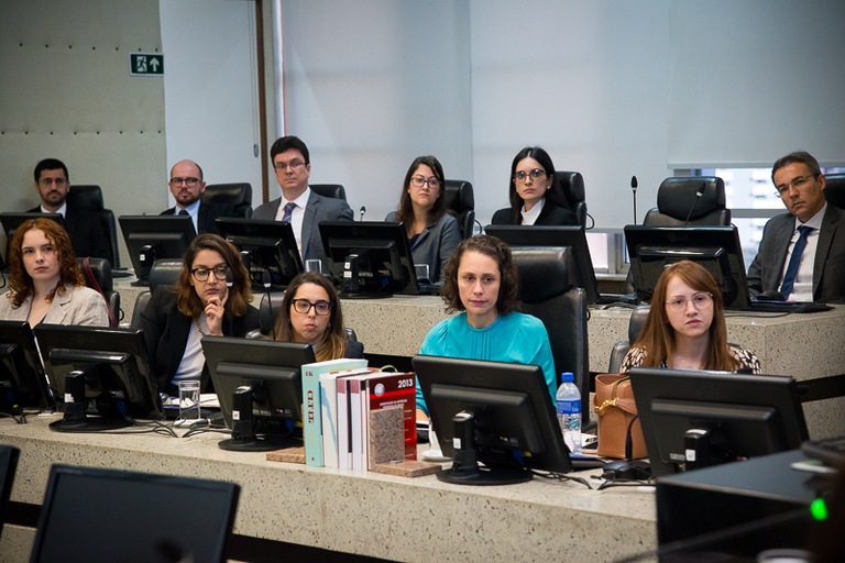 Recém-empossados durante abertura do curso de formação