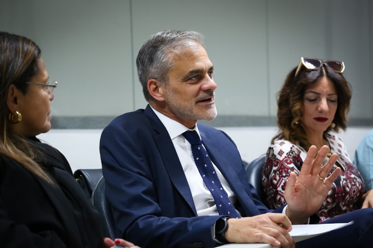 Felice Testa participa de Roda de Conversa na Escola Judicial do TRT-MG