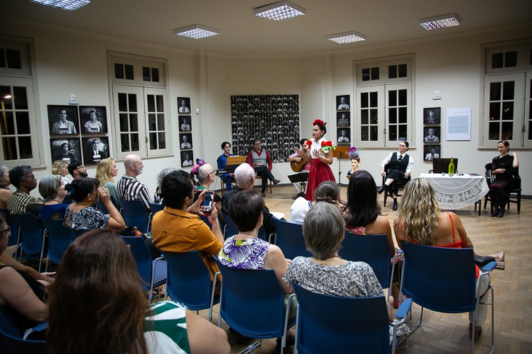 apresentação no Centro Cultural