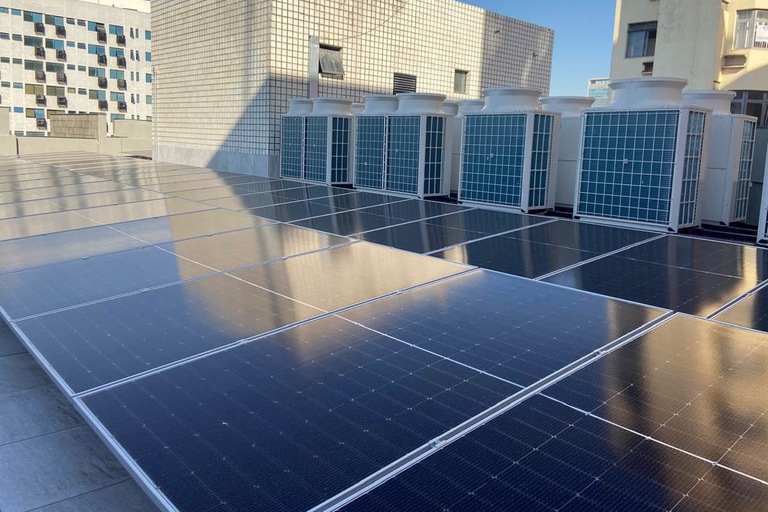Painéis fotovoltaicos 