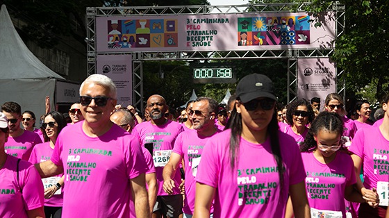 Início da caminhada