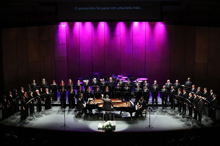 Coral Lírico do Palácio das Artes em apresentação