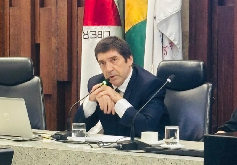 foto do juiz conselheiro do CNJ e professor da USP, Guilherme Guimarães Feliciano