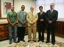 Deputado e ex- delegado da DRT visitam TRT-MG (imagem 1)