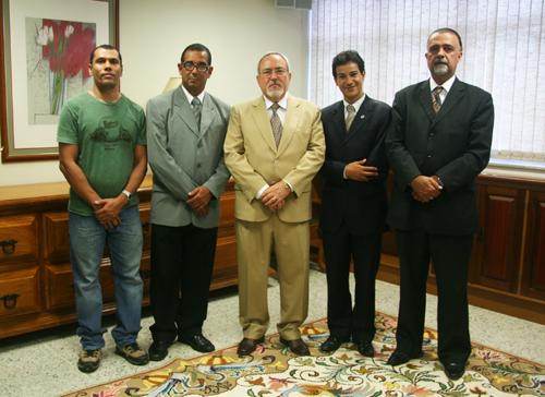 Deputado e ex- delegado da DRT visitam TRT-MG (imagem 1)