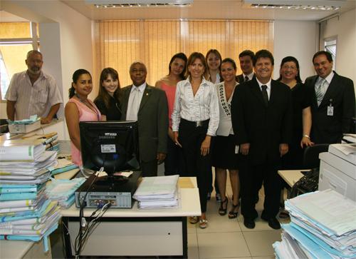Reis de Paula visita Escola Judicial e 1ª Instância (imagem 1)