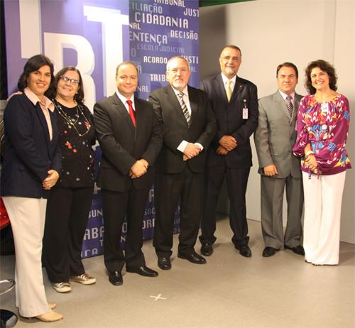 Comunicação e Justiça - tema do primeiro debate realizado no estúdio do TRT Minas (imagem 2)
