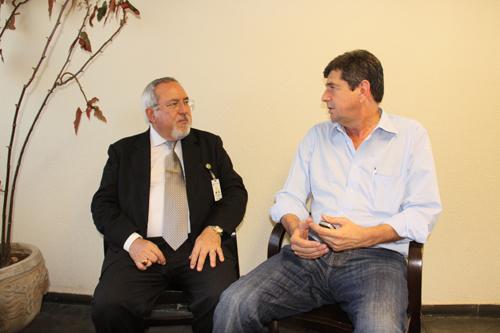 Presidente recebe deputado no Centro de Memória da JT (imagem 1)