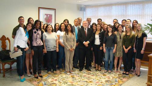 Visita ao TRT-MG (imagem 1)