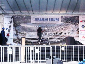 Tudo pronto para o Ato Público desta sexta no Mineirão (imagem 1) Tudo pronto para o Ato Público desta sexta no Mineirão (imagem 1)