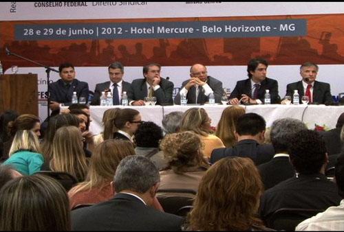 Desembargadores do TRT participam do I Congresso de Direito Sindical da OAB (imagem 1)