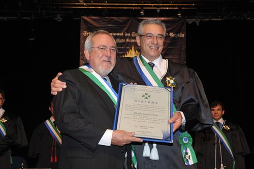 Eduardo Lobato recebe medalha do TRT da 24ª Região (imagem 1)
