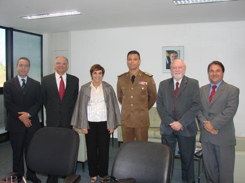 Presidente do TRT-MG visita Comando da Polícia Militar do Estado (imagem 1)