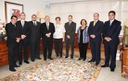 Nova diretoria da Amat visita TRT (imagem 1)