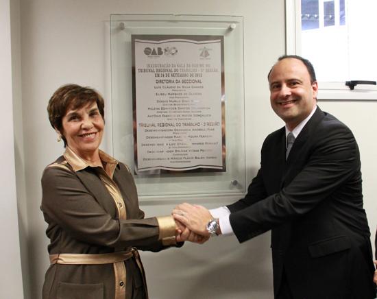 TRT inaugura sala para os advogados (imagem 1)