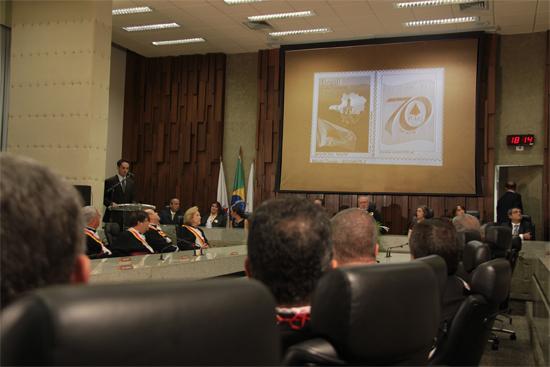 Selo personalizado registra 70 anos da Justiça do Trabalho (imagem 1)