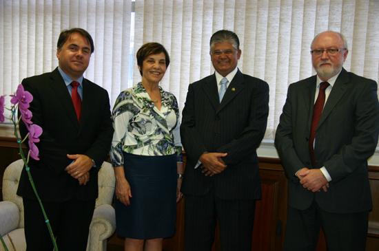 Senador Clésio Andrade visita TRT-MG (imagem 1)