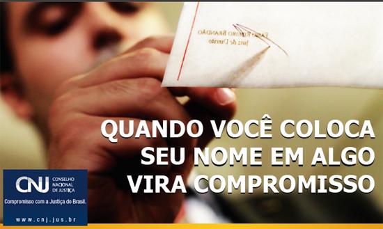 CNJ lança campanha Compromissos da Justiça (imagem 1)