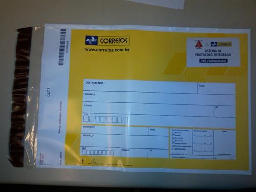 Envelope do Protocolo Integrado vem sendo substituído (imagem 1)