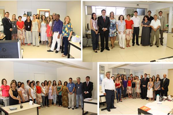 Presidente é recebida com aplausos em visita ao prédio da Goitacases (imagem 3)