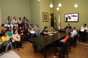 Alunos de Curso de Direito de Oliveira participam de atividades no TRT (imagem 2)