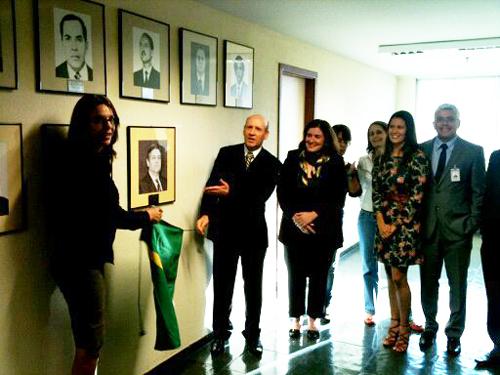 Retrato do desembargador César Machado é inaugurado na Escola Judicial (imagem 1)